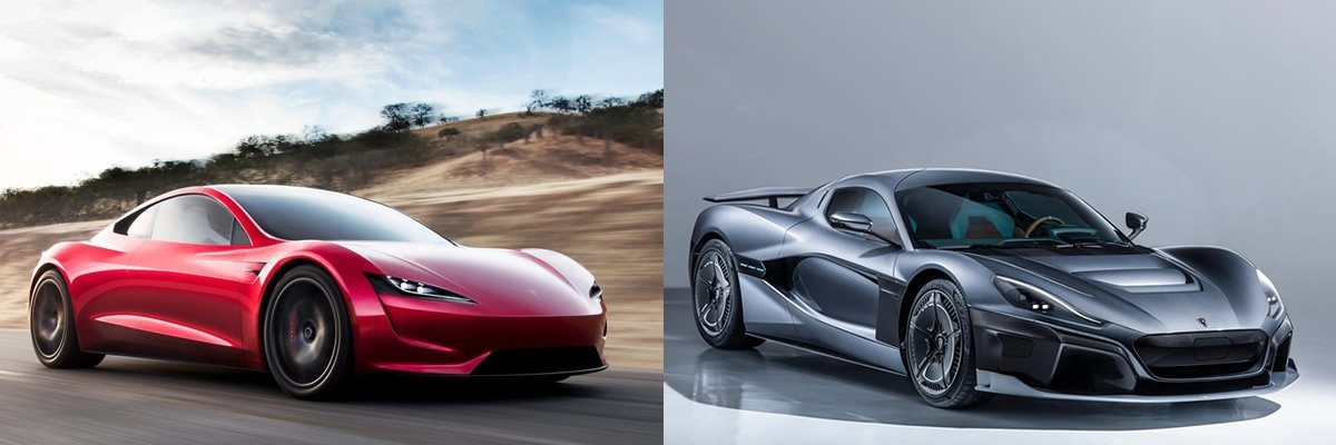 Tesla Roadster - Yeni Rimac C Two Karşılaştırması