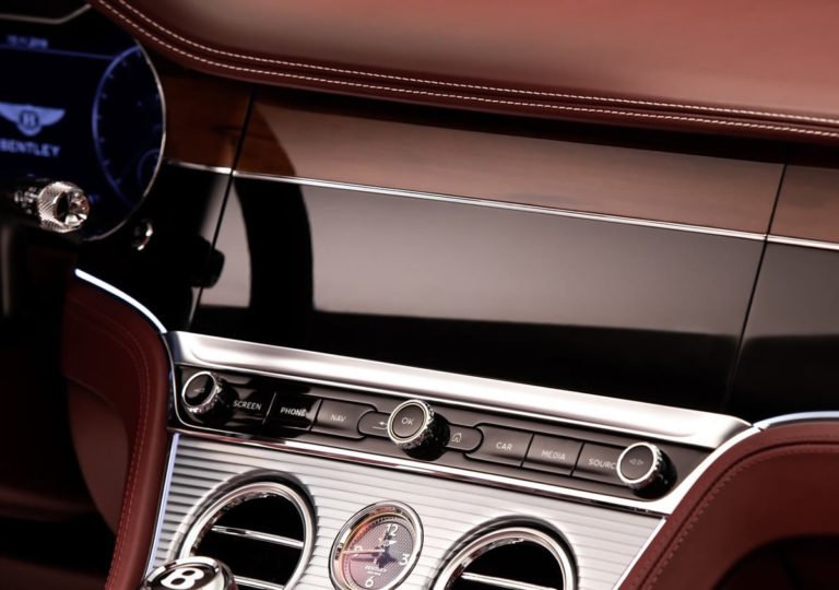 2019 Yeni Kasa Bentley Continental Gt Convertible İçi Oto Kokpit