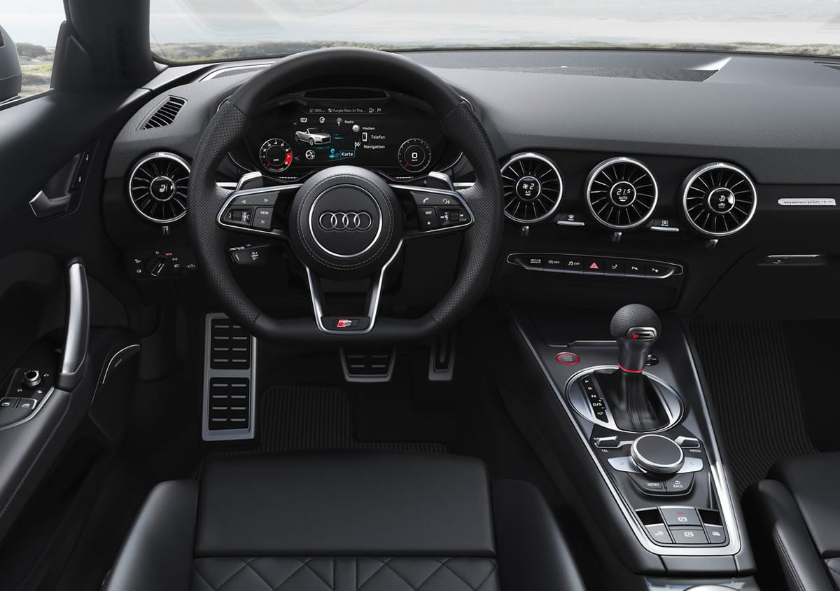 2019 Yeni Audi TTS Roadster Kokpiti