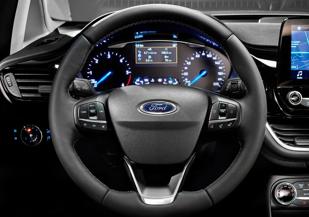 2019 Model Ford Fiesta Kokpiti