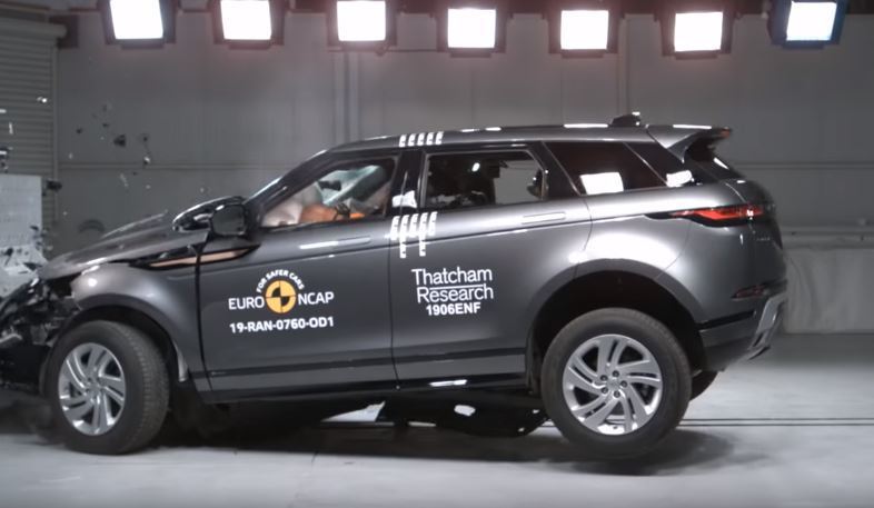 2019 Range Rover Evoque Euro NCAP