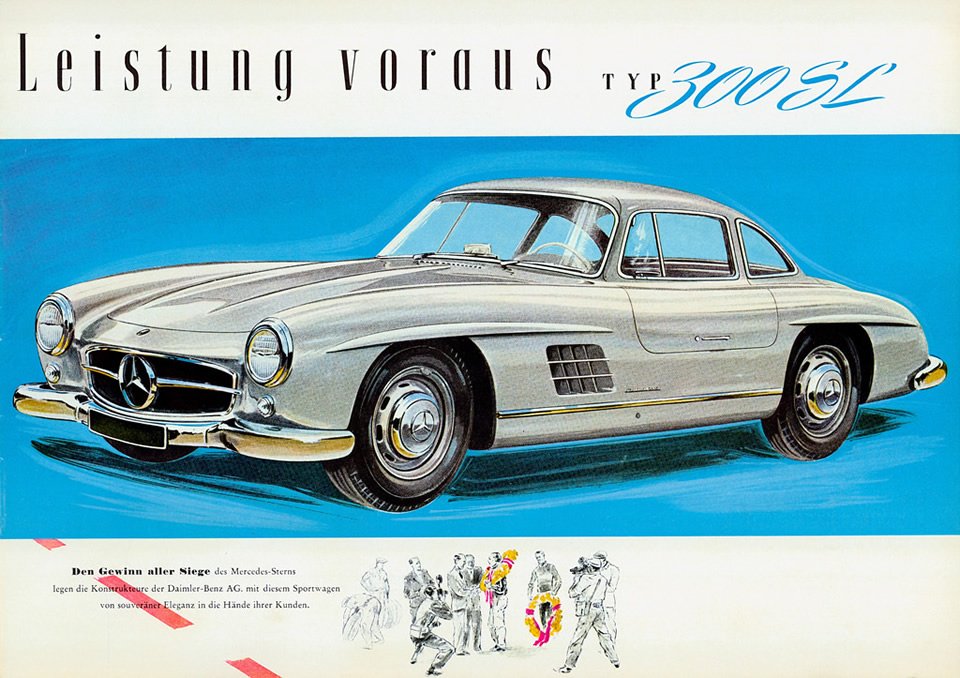 Mercedes-Benz 300SL Gullwing Donanımları