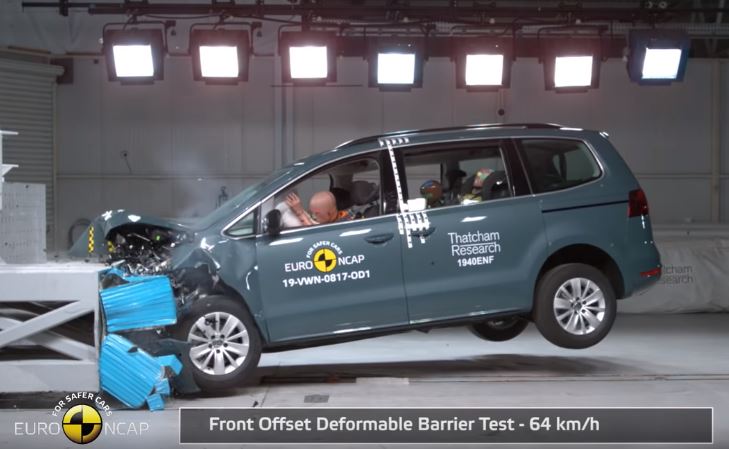 2019 Volkswagen Sharan Euro NCAP