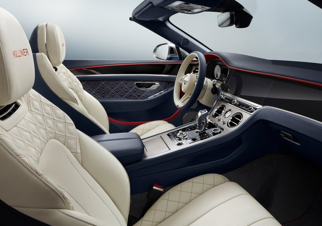 2020 Yeni Bentley Continental GT Mulliner Convertible Kokpiti