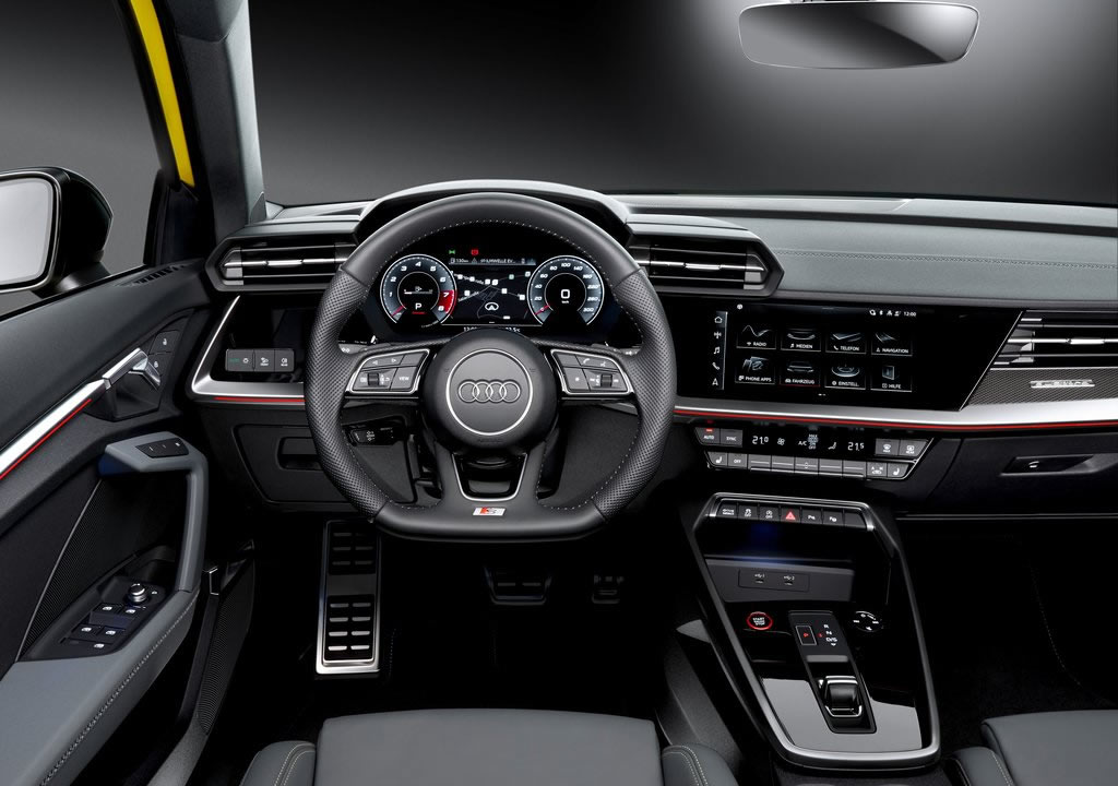 2021 Yeni Audi S3 Sportback İçi