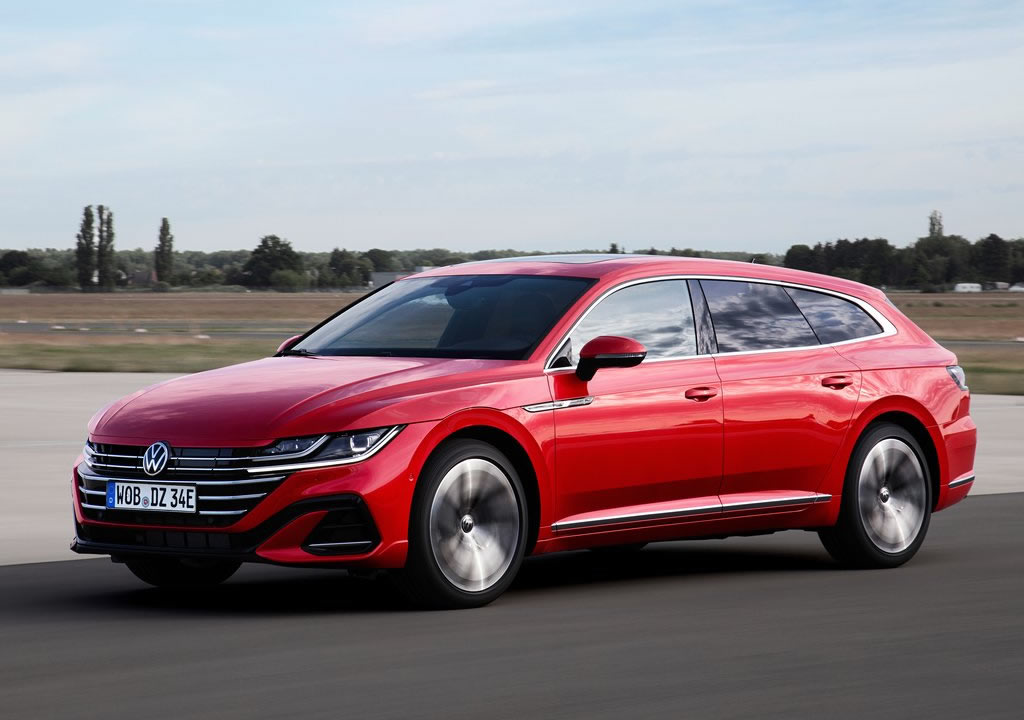 2021 Yeni Volkswagen Arteon Shooting Brake Fotoğrafları