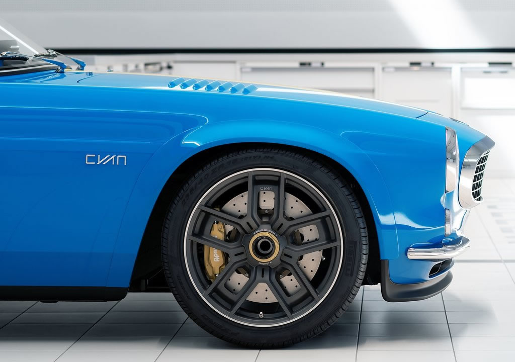 2021 Volvo P1800 Cyan 0-100 km/s