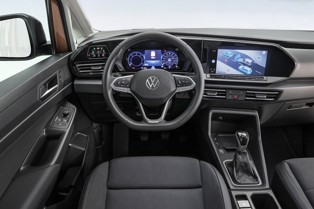 2021 Yeni Kasa Volkswagen Caddy Kokpiti