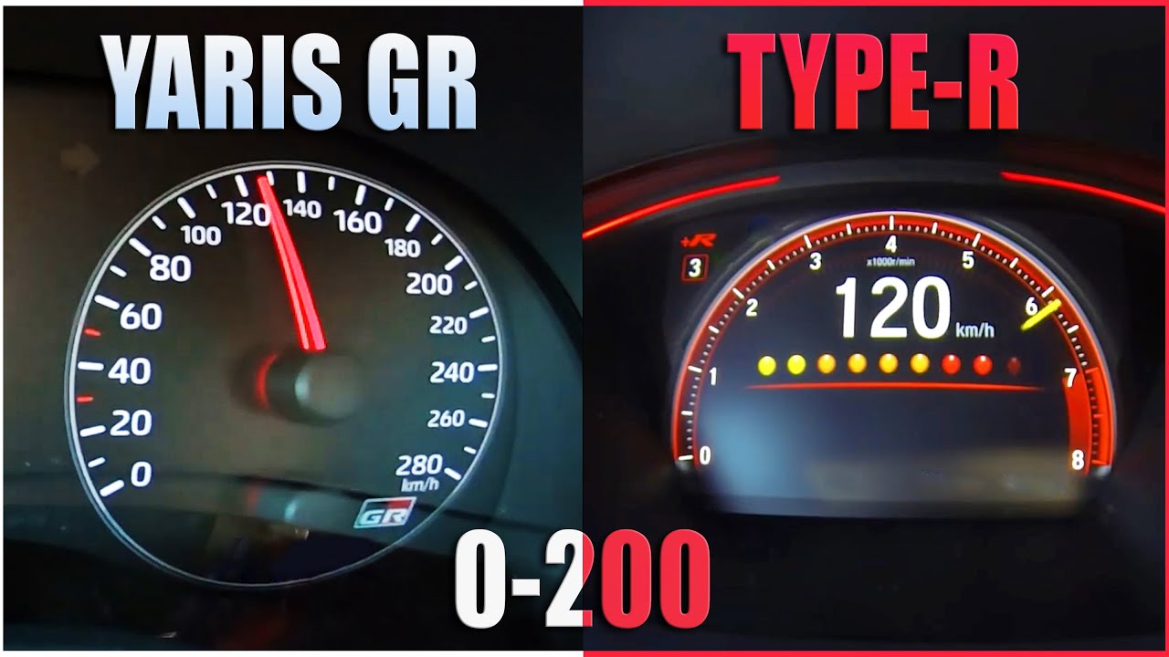 Honda Civic Type R Vs. Toyota GR Yaris Comparison Test - Design Corral