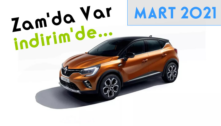 Renault Mart 2021 Fiyatı