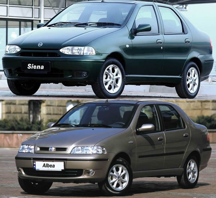 Fiat Albea ve Siena