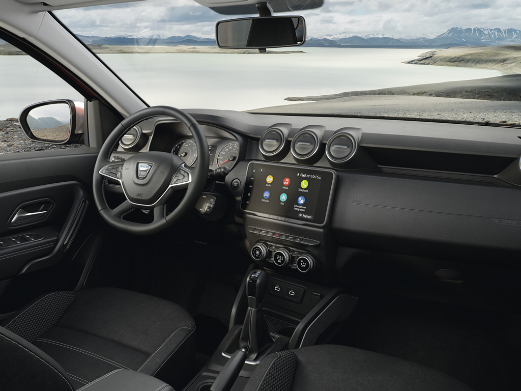 Makyajlı 2022 Dacia Duster İçi