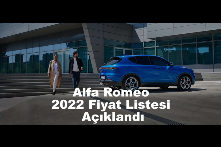 Alfa Romeo Kasım 2022 Fiyat Listesi