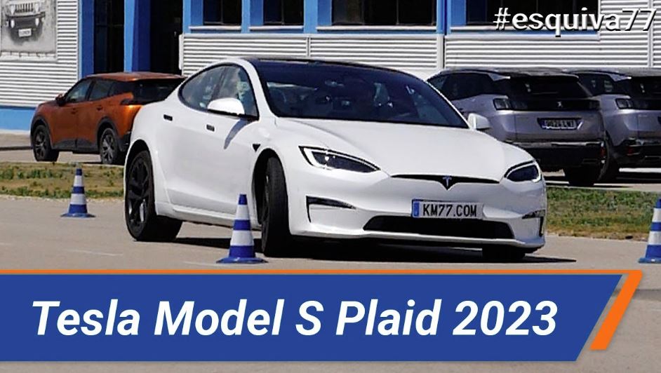 2024 Tesla Model S Plaid Geyik Testi Yayınlandı